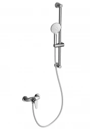 Wonzon &amp; Woghand WW-AE3103-CR Смеситель для душа с гарнитуром черный матовый