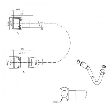 Vincea Inspire VSFW-3I21T1CH Душевой комплект