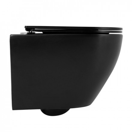BelBagno Colorato BB062CHR-MB унитаз подвесной безободковый (чаша)