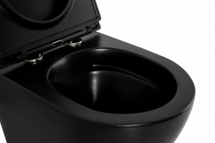 BelBagno Colorato BB062CHR-MB унитаз подвесной безободковый (чаша)