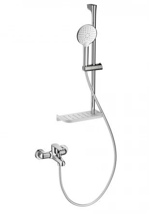 Wonzon &amp; Woghand Alfa WW-AE3201-CR Смеситель для ванны с душевым гарнитуром хром