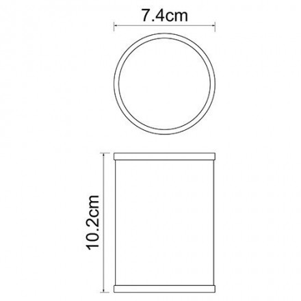 Wasserkraft Rossel K-5728 Стакан для зубных щеток