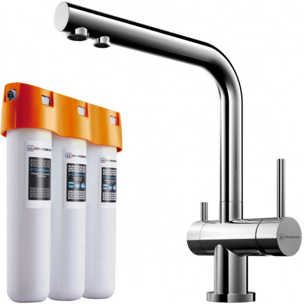Omoikiri 4146.8028 Комплект Nagano (хром) + Pure drop Lite