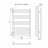 Lemark Bellario LM68810E П10 500x800 Полотенцесушитель электрический левый/правый