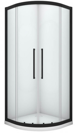 Black&amp;White S801-900 Black Душевой уголок 90x90