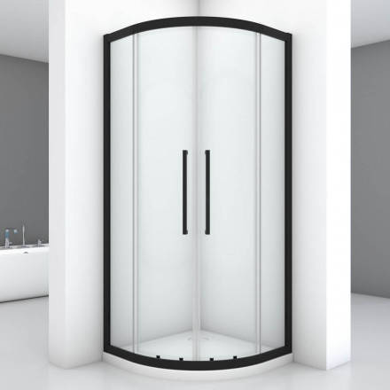 Black&amp;White S801-900 Black Душевой уголок 90x90