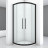 Black&amp;White S801-900 Black Душевой уголок 90x90