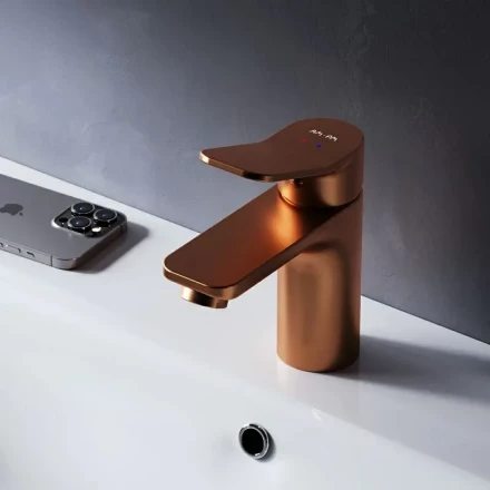 AM.PM X-Joy F85A02144 Смеситель для раковины розовое золото