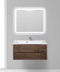 BelBagno MARINO-CER-600-2C-SO-NL-P тумба с раковиной подвесная