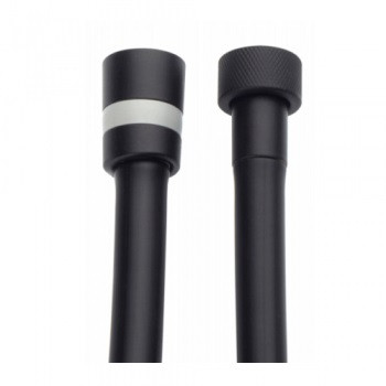 Bossini Cromolux a00158c.073.1 душевой шланг 1500 мм (черный матовый)