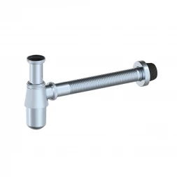 Wonzon &amp; Woghand WW-88SS102-CR Сифон для раковины черный матовый