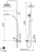 CEZARES LEAF-CDA-25-L-01 душевая стойка