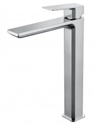 Wonzon &amp; Woghand Diamond WW-88239011-CR Смеситель для раковины высокий черный матовый
