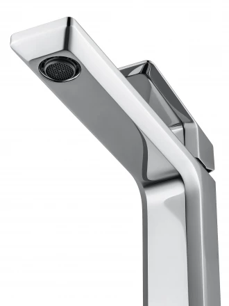 Wonzon &amp; Woghand Diamond WW-88239011-CR Смеситель для раковины высокий черный матовый