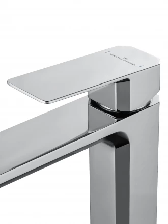 Wonzon &amp; Woghand Diamond WW-88239011-CR Смеситель для раковины высокий черный матовый