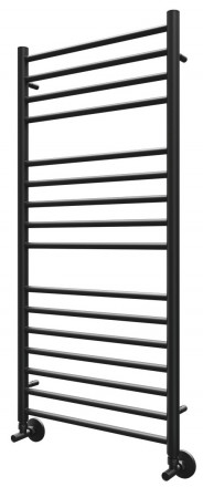 Lemark Ursus LM72116BL П16 500x1100 Полотенцесушитель водяной черный