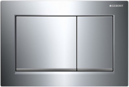 Geberit Omega30 115.080.KH.1 Клавиша смыва (Хром глянцевый)