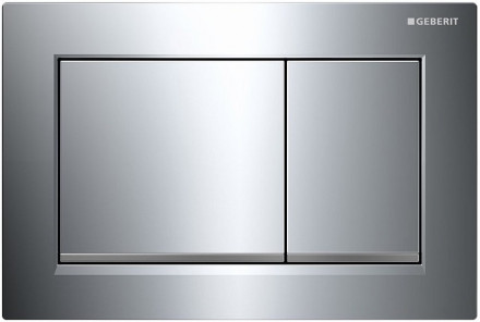 Geberit Omega30 115.080.KH.1 Клавиша смыва (Хром глянцевый)