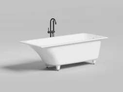 Salini Orlanda 102017M Ванна встраиваемая белый 170x75