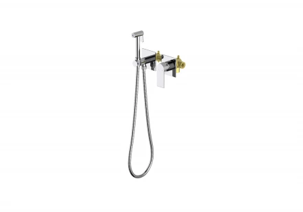 AQUATEK ЛИРА AQ1420CR комплект для гигиенического душа встроенный