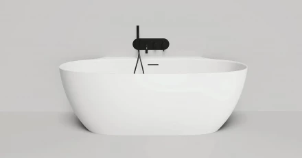 Salini Alda Wall 101915G Ванна пристенная белый 170x90
