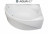 Aquanet Jamaica 160x100 правая акриловая ванна без гидромассажа