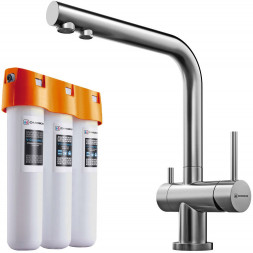 Omoikiri 4011.8028 Комплект Nagano (сталь) + Pure drop Lite