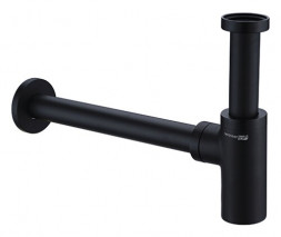 Wasserkraft A094 Сифон для раковины чёрный