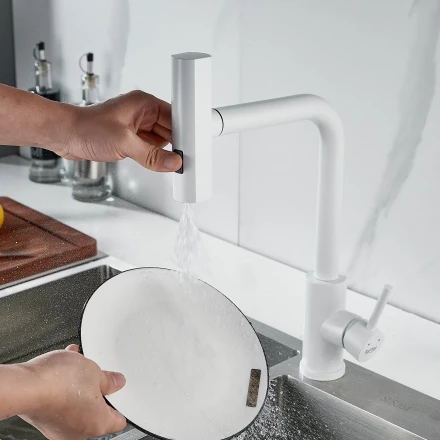 Raffine F203C Смеситель для кухни с мультифункциональным изливом