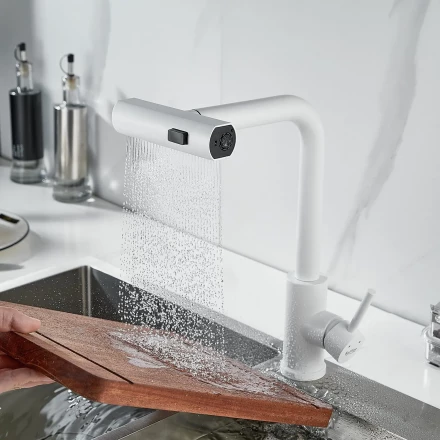 Raffine F203C Смеситель для кухни с мультифункциональным изливом