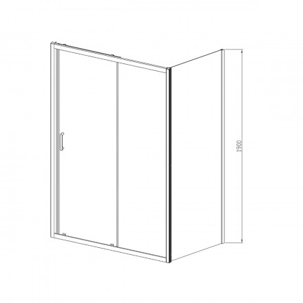 Vincea Alpha VSR-3AL8010CL душевой уголок