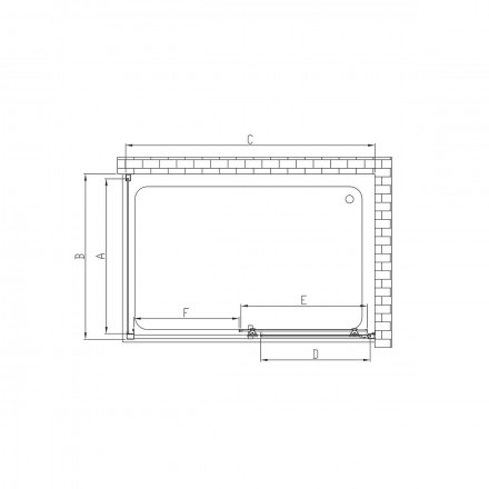 Vincea Alpha VSR-3AL8010CL душевой уголок