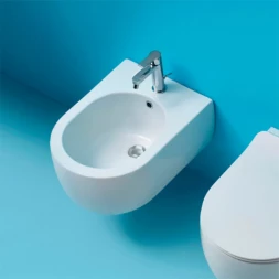 KERASAN Flo А0002320580 биде подвесное белый
