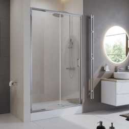 BelBagno UNO-195-BF-1-130-C-Cr душевая дверь