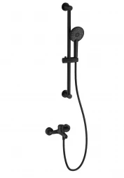 Wonzon &amp; Woghand WW-4560-MB Смеситель для ванны с душевым гарнитуром черный матовый