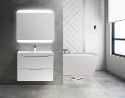 BelBagno MARINO-600-2C-SO-BL-P тумба с раковиной подвесная