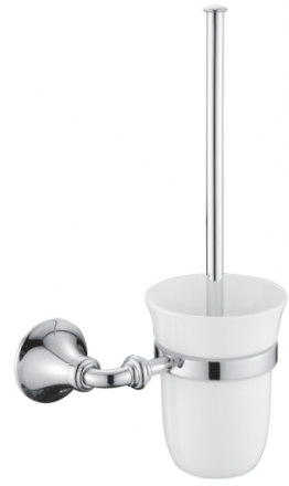 Rose RG1200 Настенный туалетный ёрш хром
