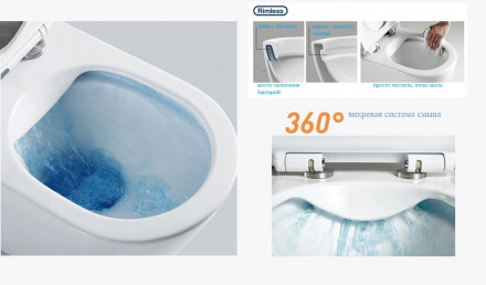 Cerutti NEMO Aria PP CT9753 Подвесной унитаз 