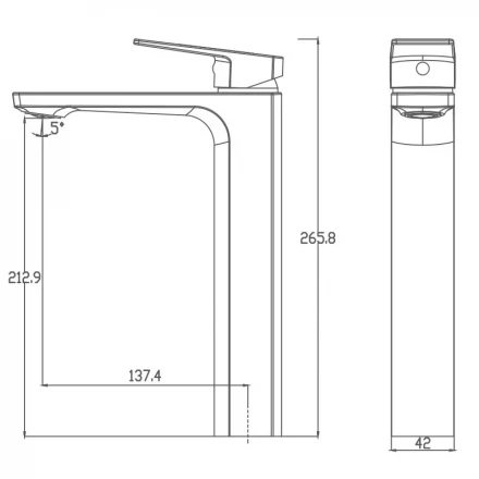 Haiba HB11810 Смеситель для раковины
