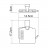 Wasserkraft Leine WHITE К-5025WHITE Держатель туалетной бумаги с крышкой