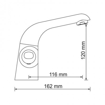 Wasserkraft Lossa 1203 Смеситель для раковины