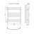 Lemark Atlantiss LM32607R П7 500x600 Полотенцесушитель водяной