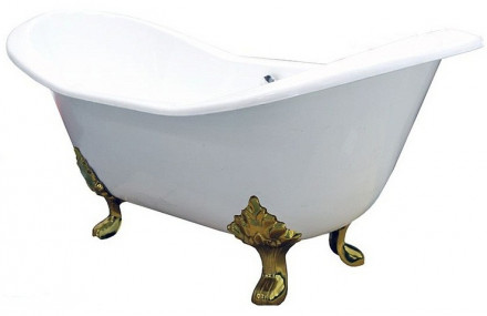 Elegansa Taiss Bronze Чугунная ванна 180x80