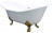 Elegansa Taiss Bronze Чугунная ванна 180x80