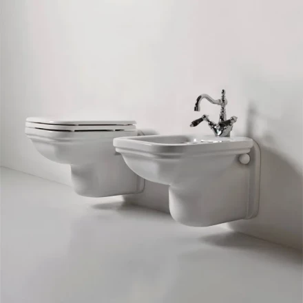 KERASAN Waldorf А0002333719  Унитаз подвесной белый