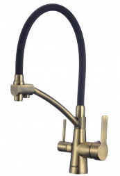 Savol S-L1805C-01 смеситель для мойки бронзовый под фильтр