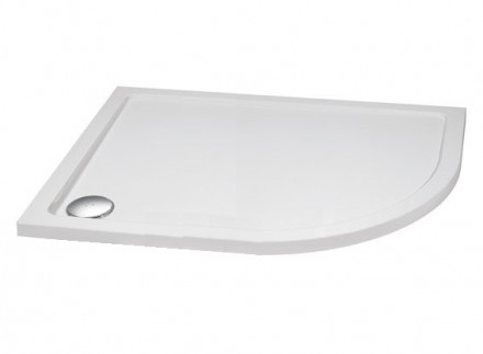 Cezares TRAY-M-RH-120/90-550-35-W-L SMC Душевой поддон полукруглый 120x90