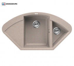Omoikiri Sakaime 105C-SA мойка 1057x575 бежевый