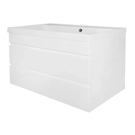 Azario Эстима 80/2 Тумба подвесная с раковиной Астория (CS00094584)