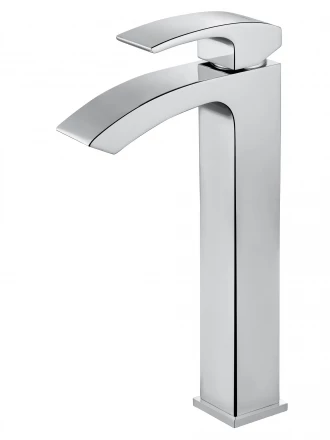 Wonzon &amp; Woghand Fit WW-88239009-CR Смеситель для раковины высокий черный матовый